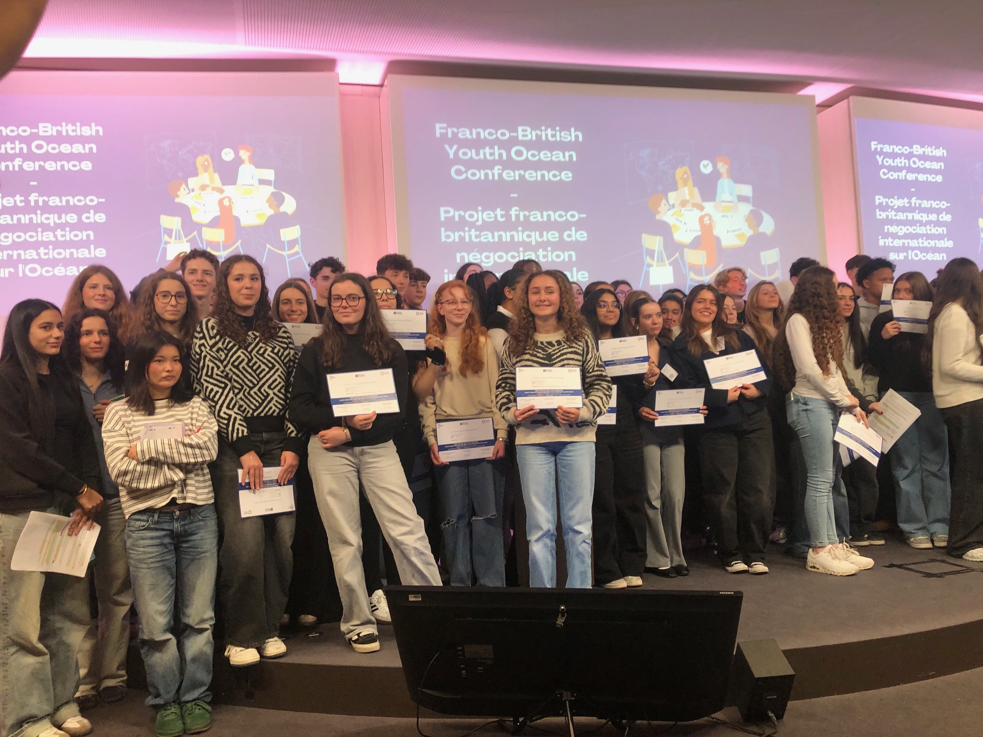 Simulation de négociation internationale sur les océans