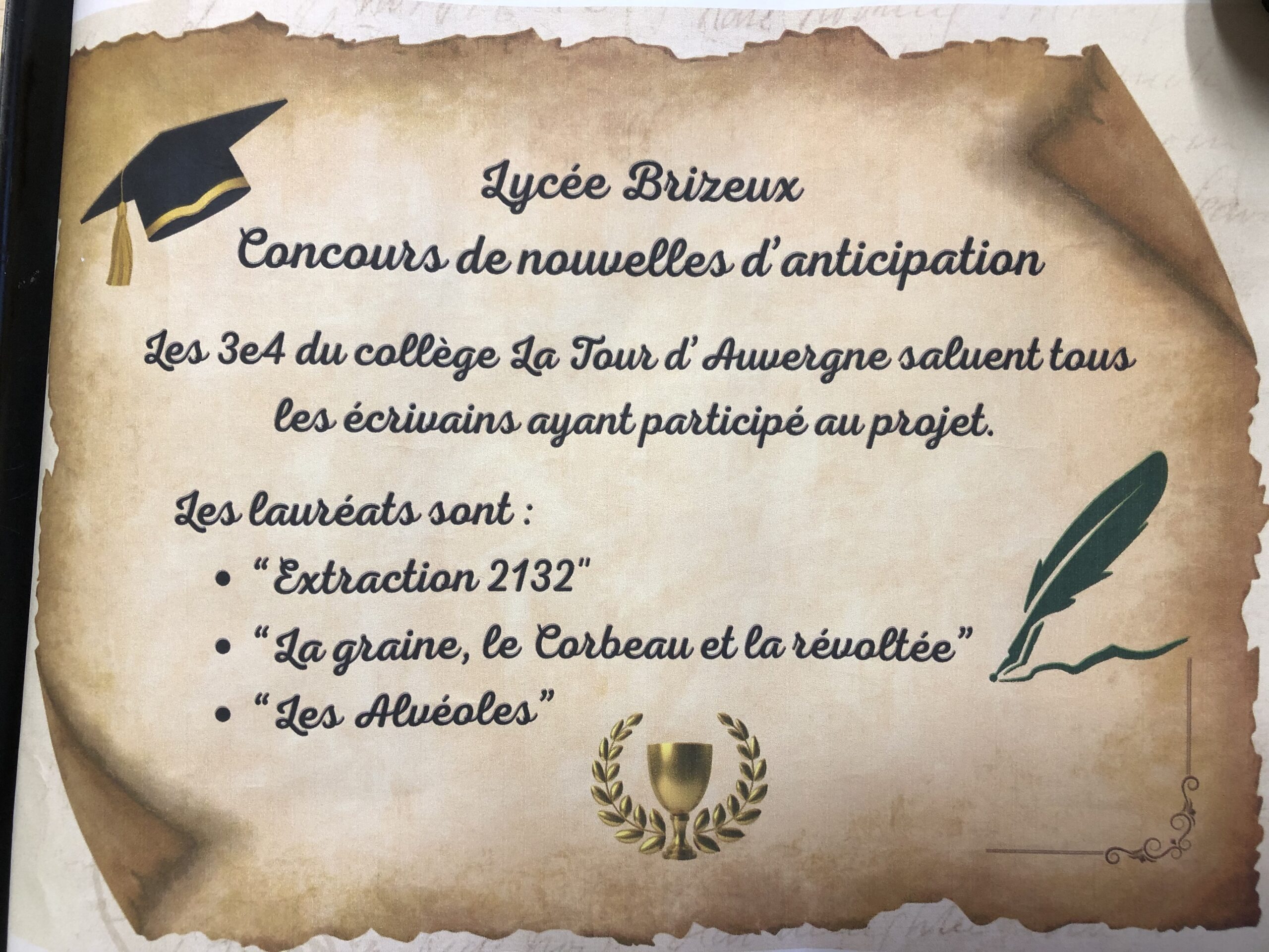 Concours de nouvelles