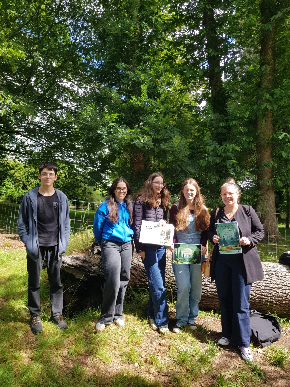 Des élèves de seconde primés au concours de nouvelles en breton !